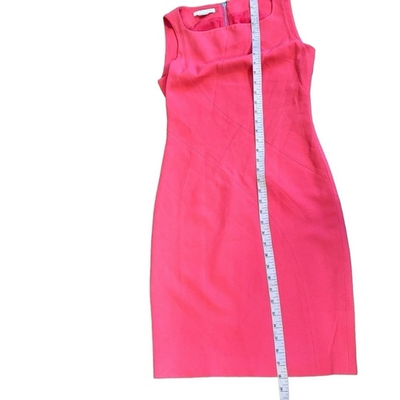 Antonio Berardi Salmon Pink Sheath Cocktail Back Zipper Italian Made Women’s S/M - Picture 11 of 15